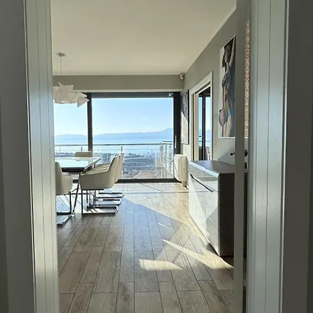 Wellness Biocrystal With Heated Indoor Pool, Private Spa, Tennis Court And Fitness Villa Hreljin