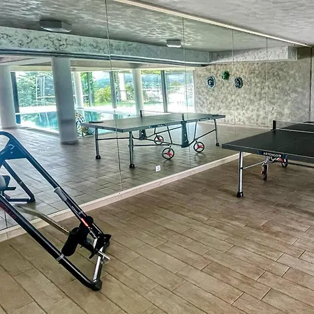 Wellness Biocrystal With Heated Indoor Pool, Private Spa, Tennis Court And Fitness * Hreljin