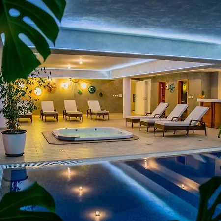 Wellness Biocrystal With Heated Indoor Pool, Private Spa, Tennis Court And Fitness